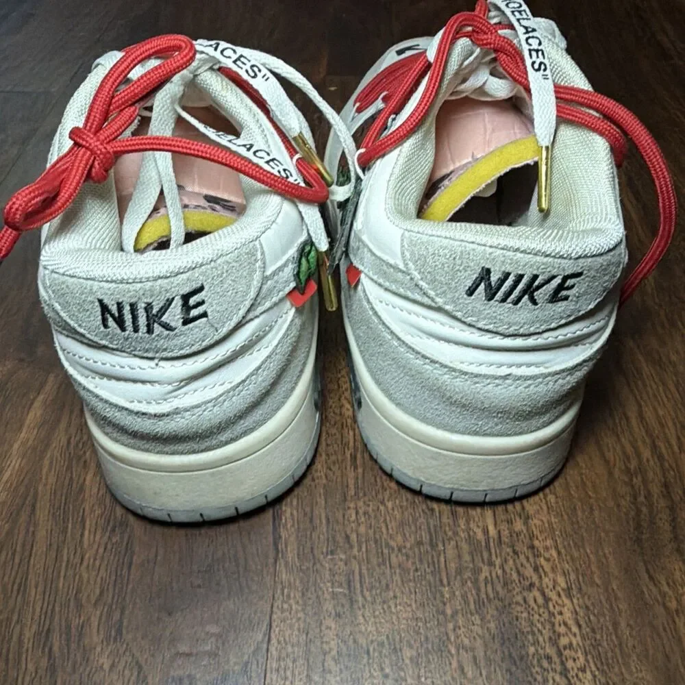 Customized Money Dollar Bill Nike White Dunks lot 01 50